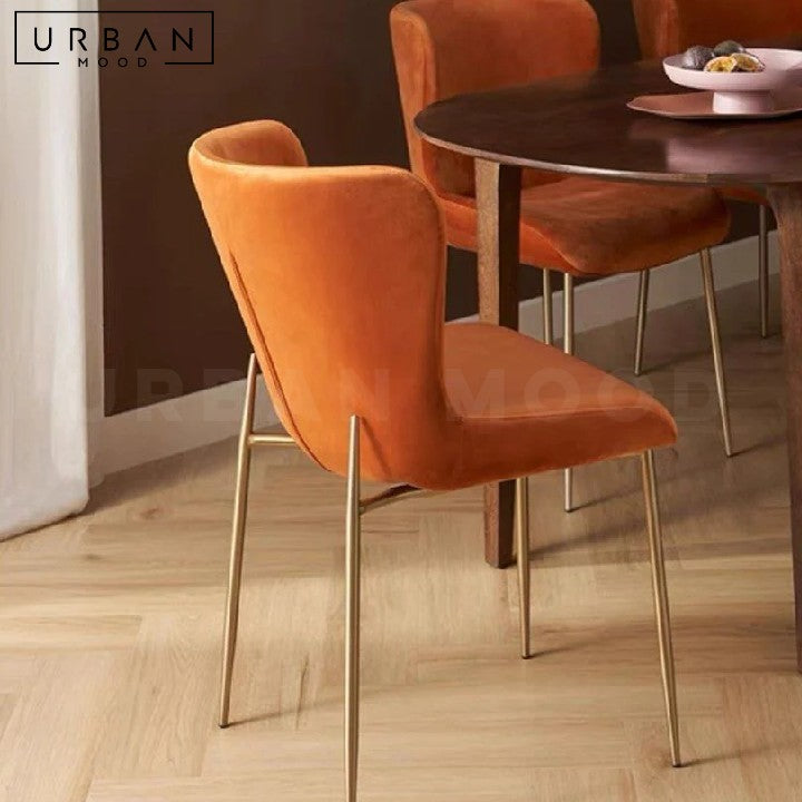 SEON Modern Fabric Dining Chair