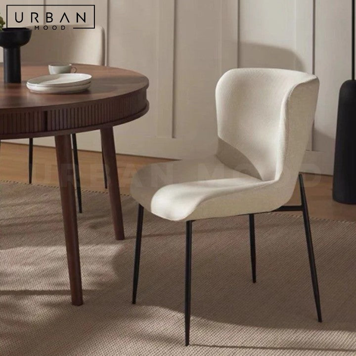SEON Modern Fabric Dining Chair