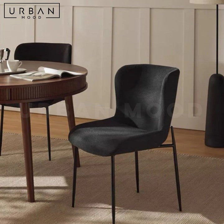 SEON Modern Fabric Dining Chair