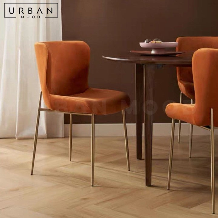 SEON Modern Fabric Dining Chair