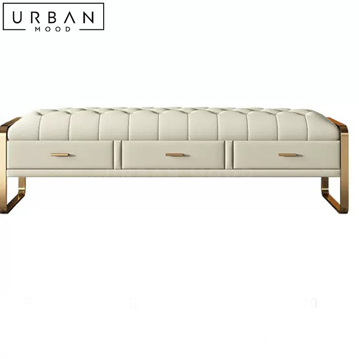 SIENA Victorian Storage Ottoman