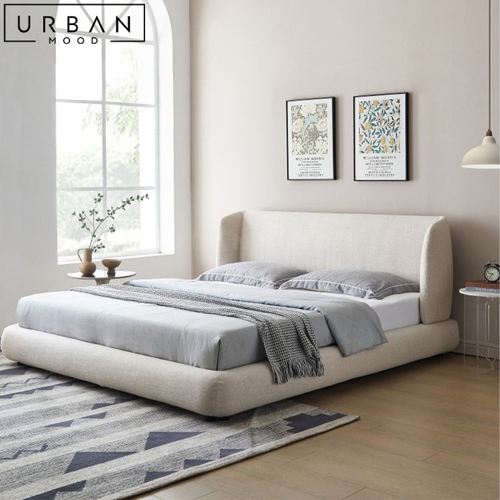 SIOBHAN Modern Fabric Bedframe