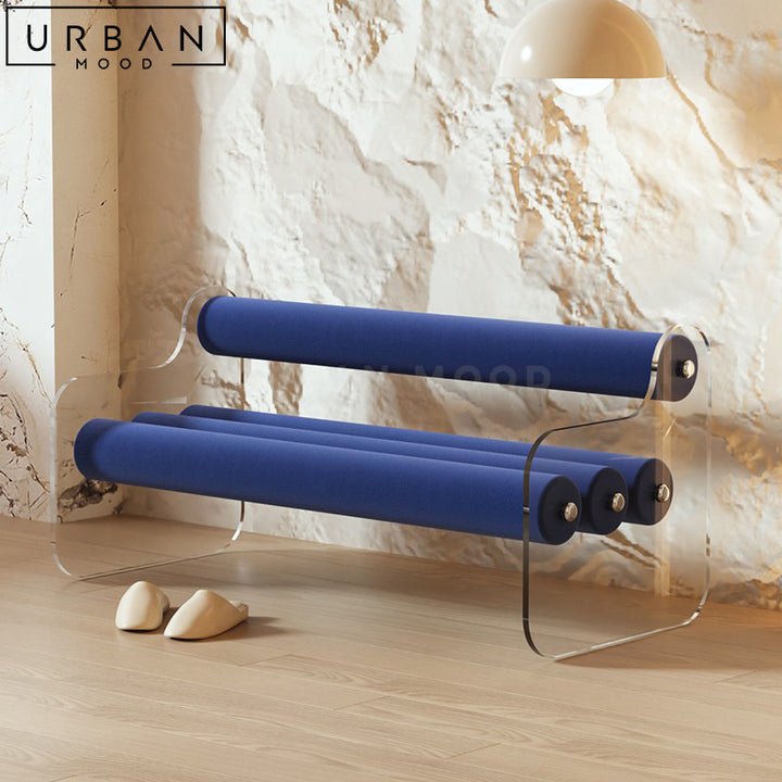 SNEED Eclectic Acrylic Bench