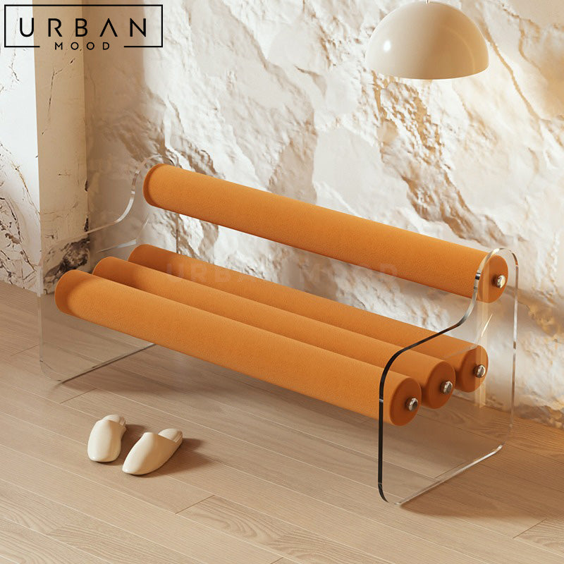 SNEED Eclectic Acrylic Bench