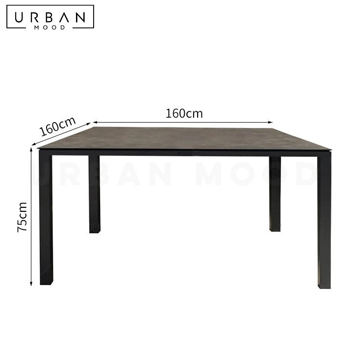 SUAREZ Modern Rattan Outdoor Dining Chair
