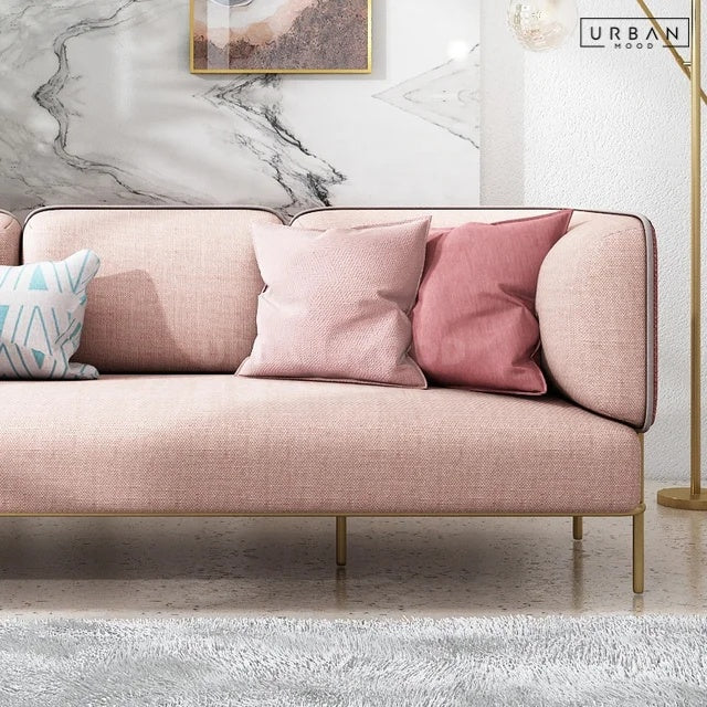 SOLENE Modern Fabric Sofa