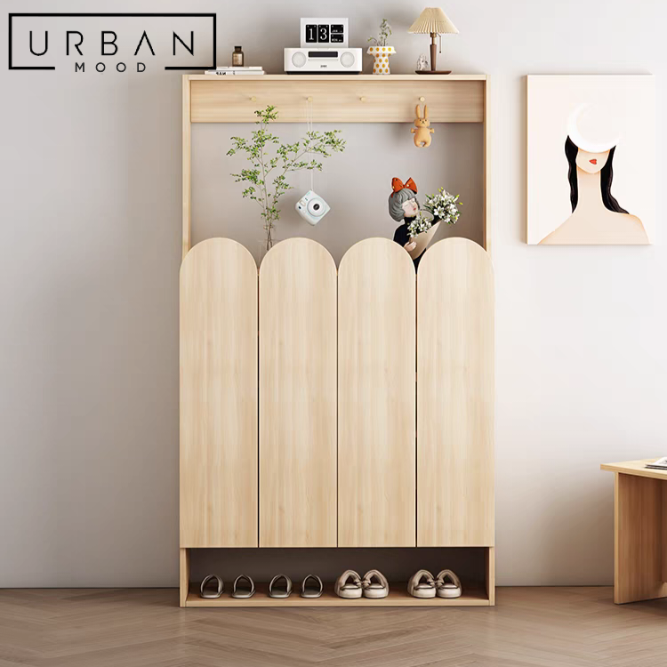 Scandi Shoe Rack SONNY Scandinavian Shoe Cabinet – Urban