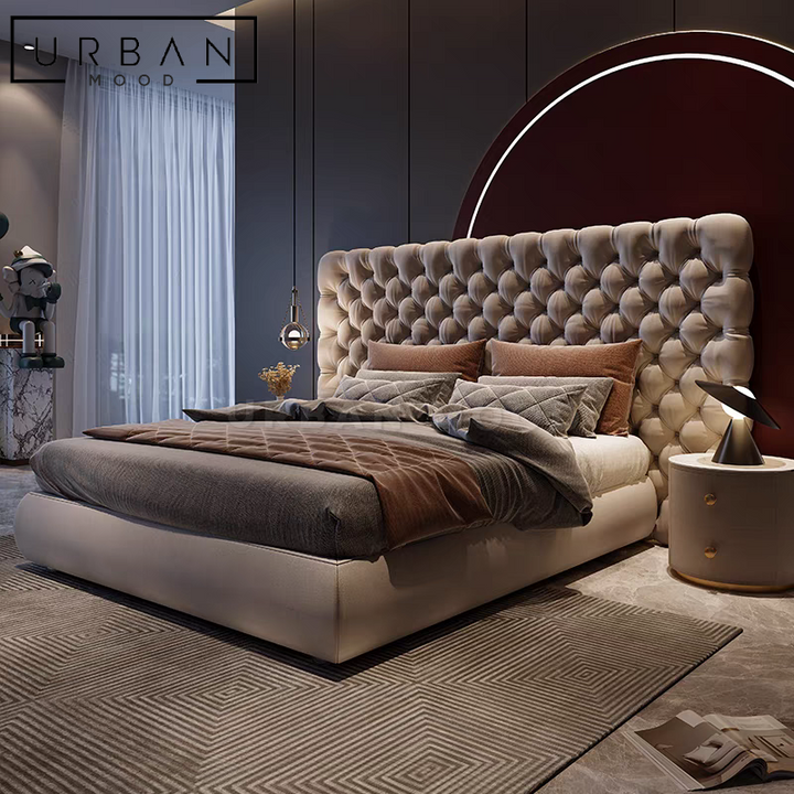 SYLVAN Victorian Velvet Bedframe