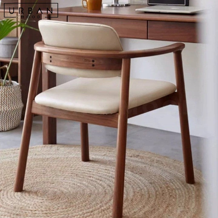 TALIE Modern Solid Wood Dining Chair