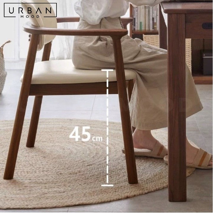 TALIE Modern Solid Wood Dining Chair