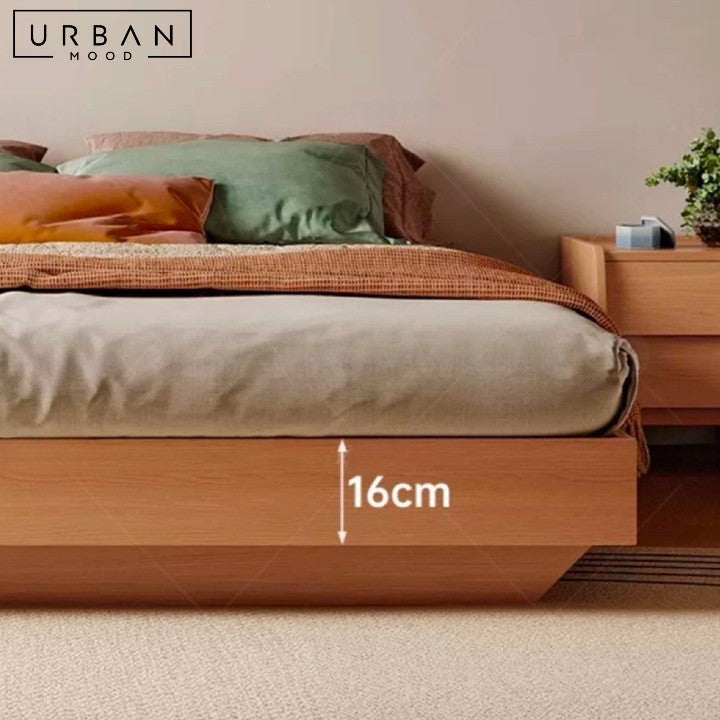 TATANA Japandi Storage Bedframe