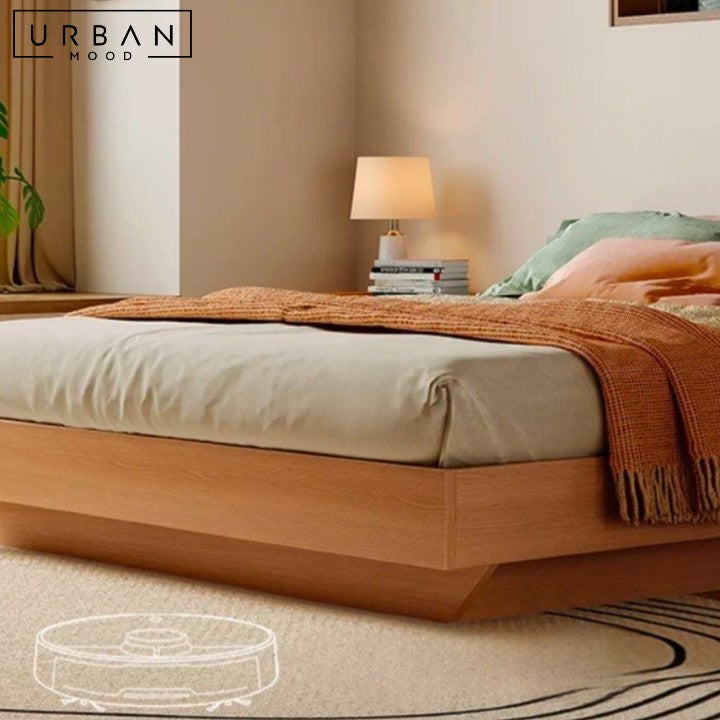 TATANA Japandi Storage Bedframe