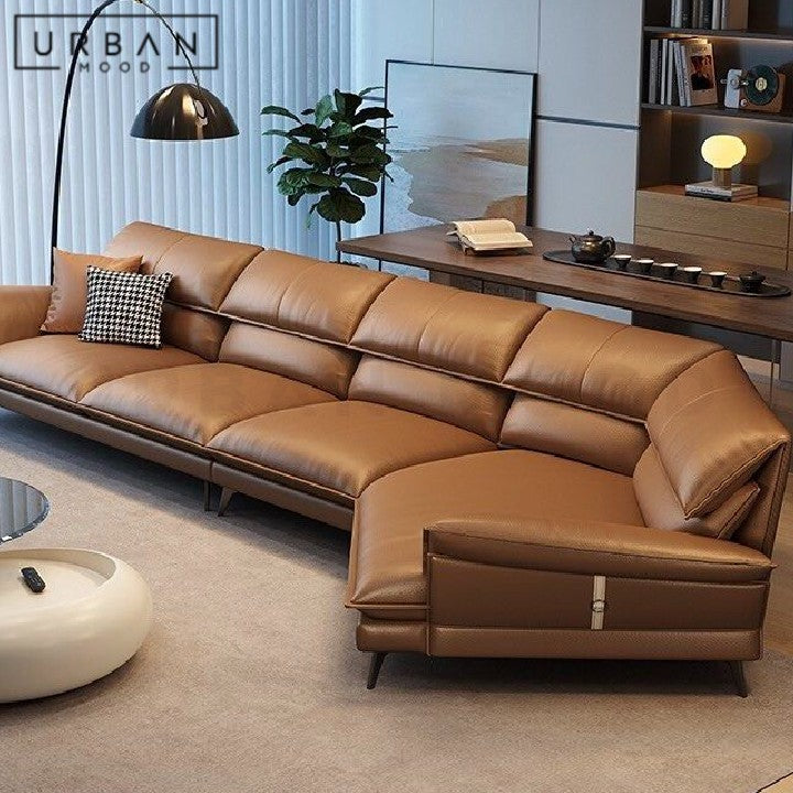 TIKKA Modern Leather Sofa