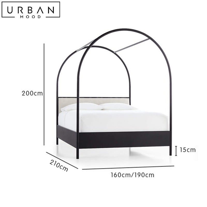 TORE Modern Canopy Bedframe
