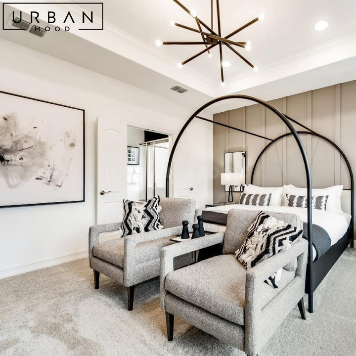 TORE Modern Canopy Bedframe