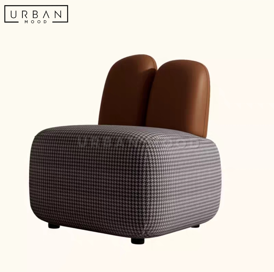 TIPPY Modern Leather Leisure Chair