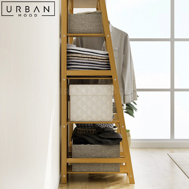 UGO Rustic Open Concept Wardrobe