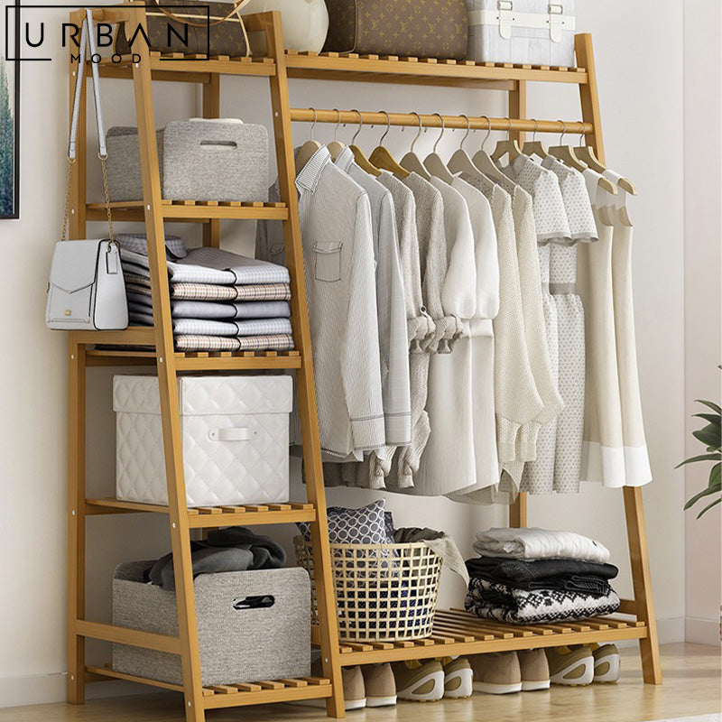 UGO Rustic Open Concept Wardrobe