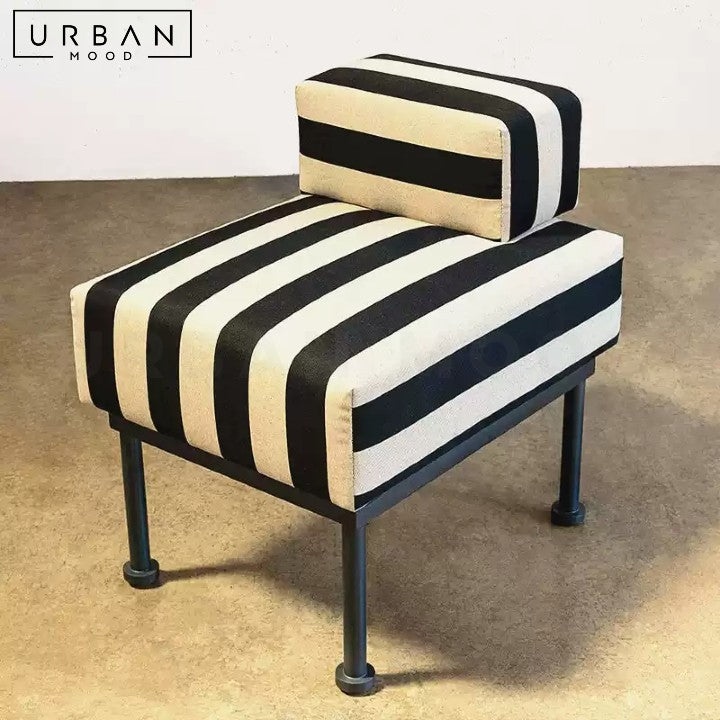URIBE Modern Fabric Lounge Chair
