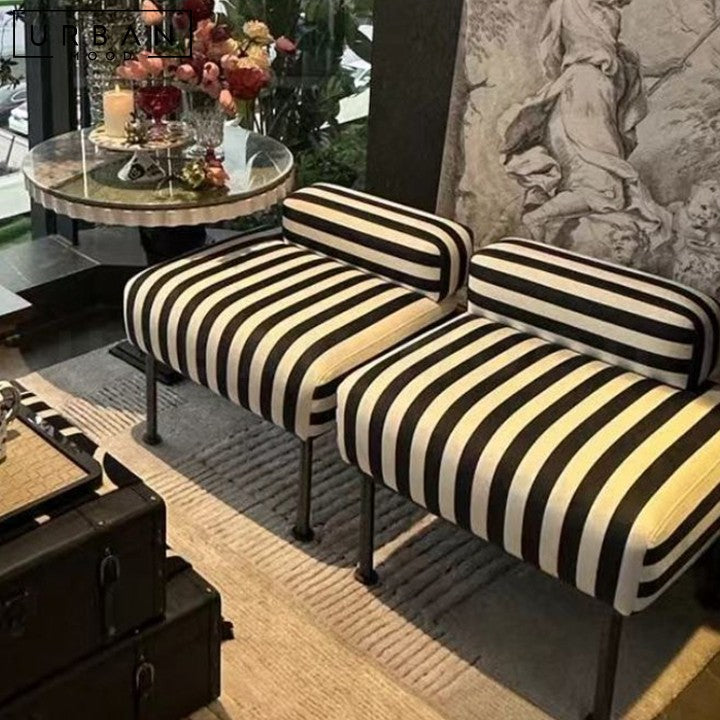 URIBE Modern Fabric Lounge Chair