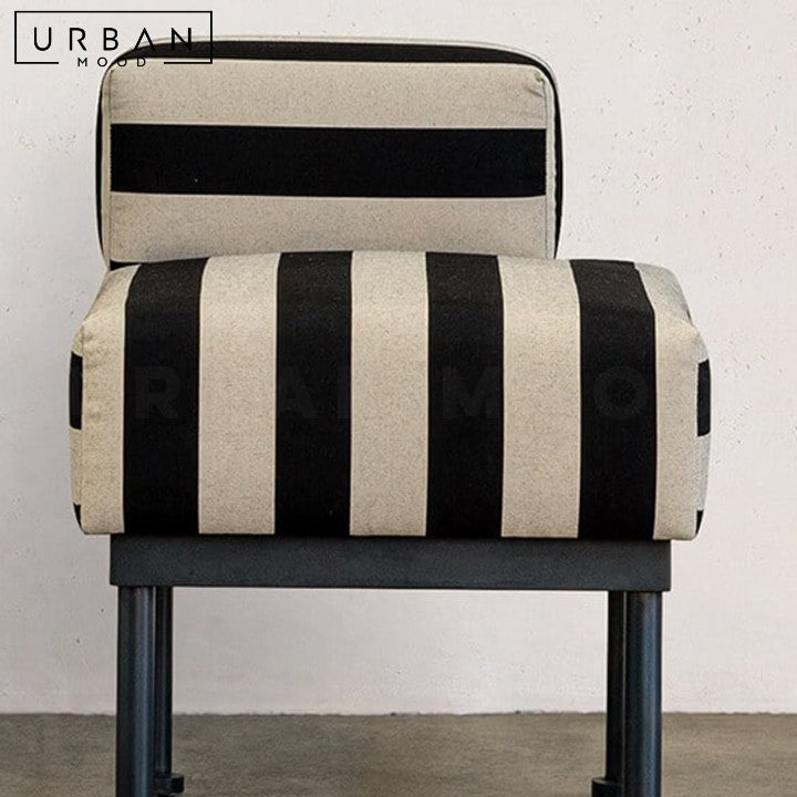 URIBE Modern Fabric Lounge Chair