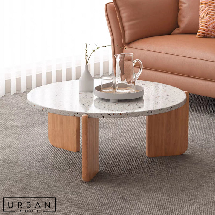 VAIRE Modern Terrazzo Coffee Table