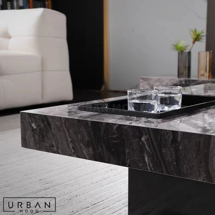 VERIDE Modern Sintered Stone Coffee Table