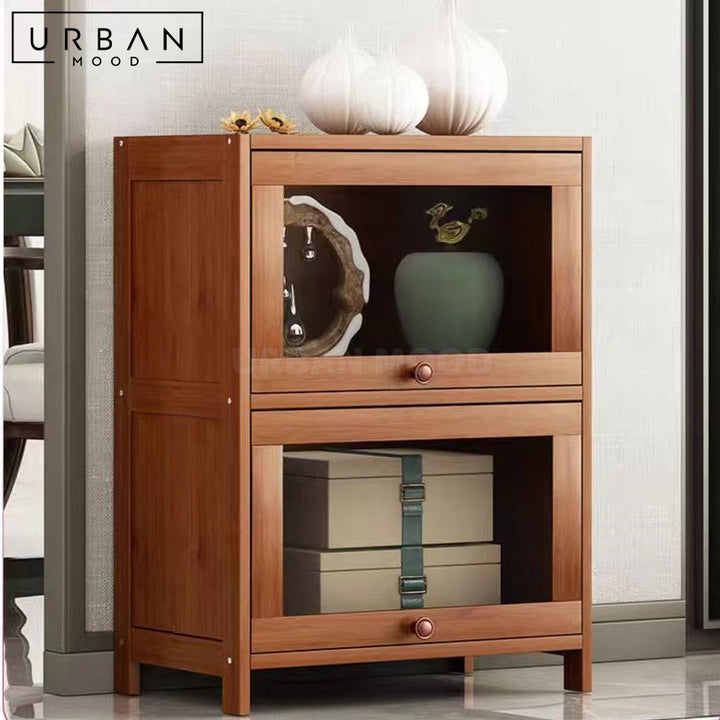 VERTEC Rustic Solid Wood Cabinet