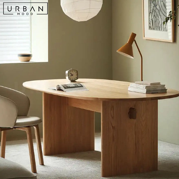 VESEL Modern Solid Wood Dining Table
