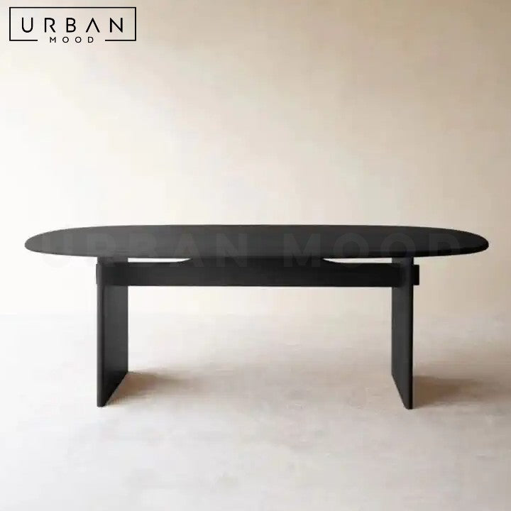 VESEL Modern Solid Wood Dining Table