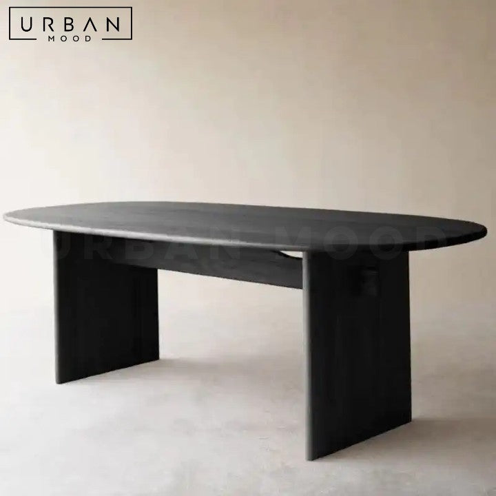 VESEL Modern Solid Wood Dining Table