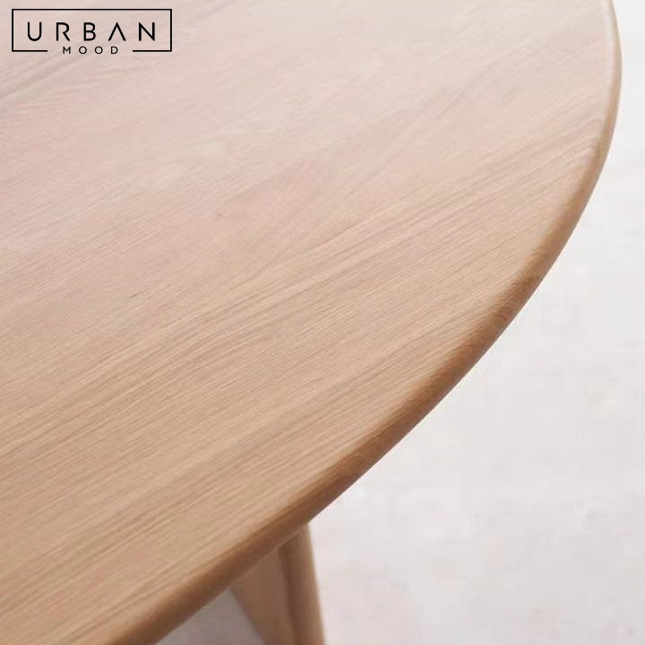 VESEL Modern Solid Wood Dining Table