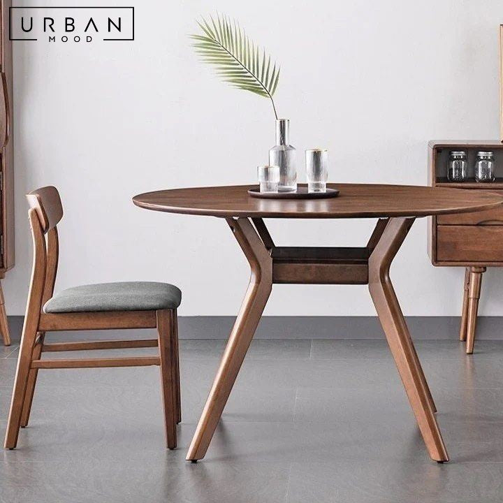 VIVID Solid Wood Dining Table