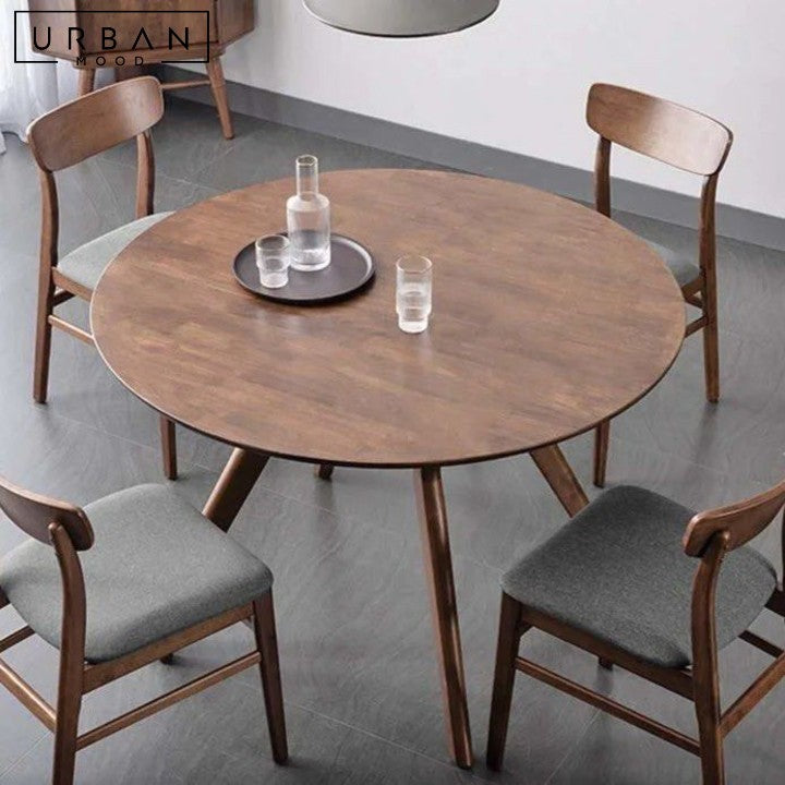 VIVID Solid Wood Dining Table