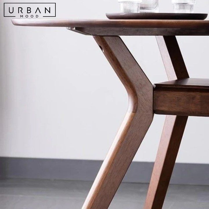 VIVID Solid Wood Dining Table