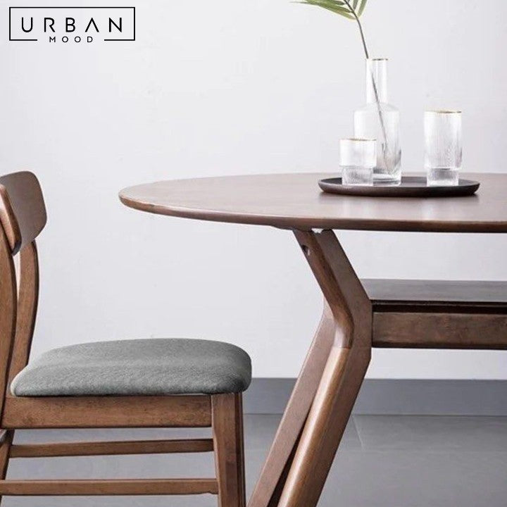 VIVID Solid Wood Dining Table