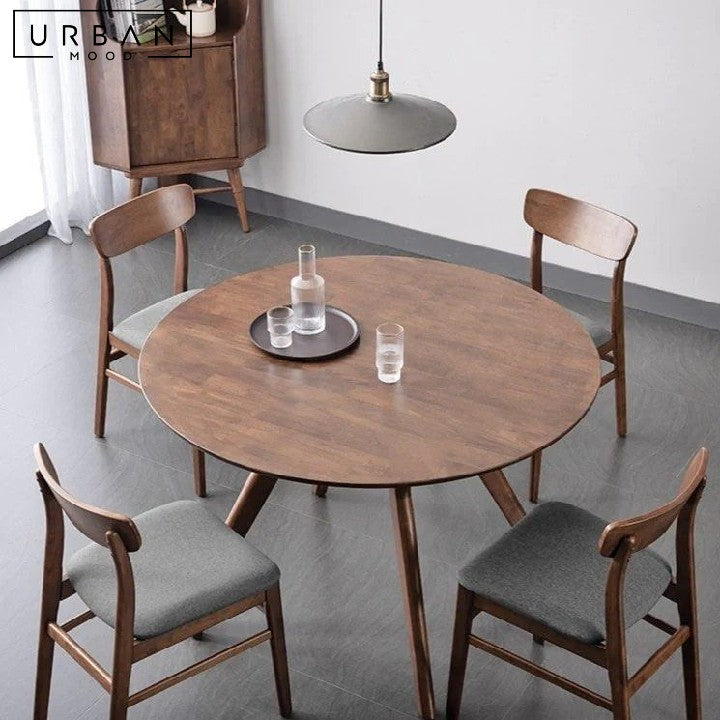 VIVID Solid Wood Dining Table