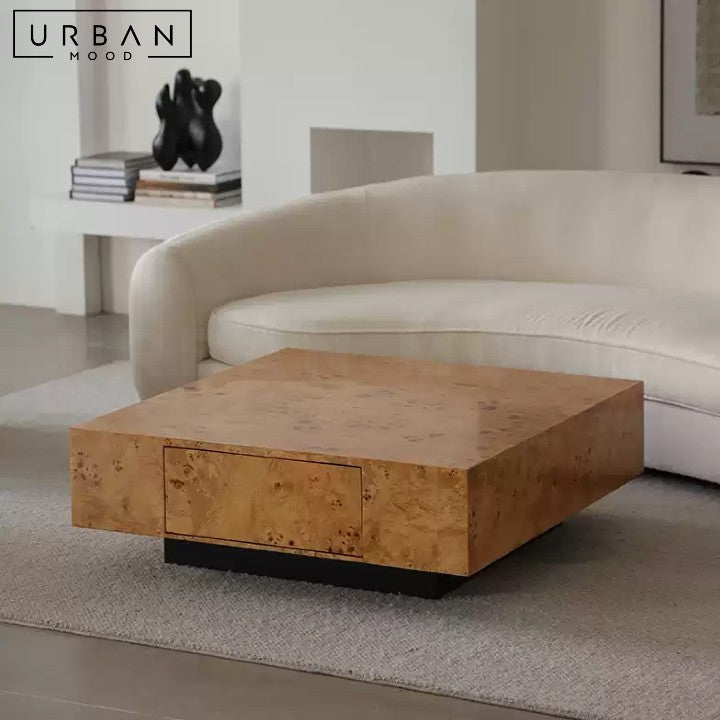DENKA Wabi Sabi Solid Wood Coffee Table