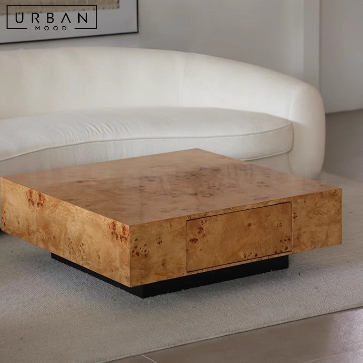 DENKA Wabi Sabi Solid Wood Coffee Table