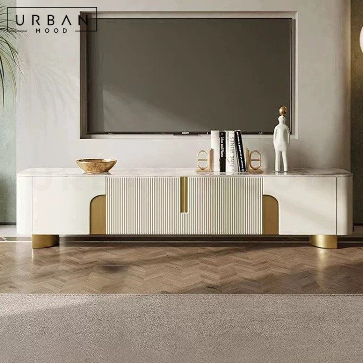 NASSER Modern Sintered Stone TV Console