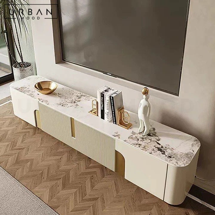 NASSER Modern Sintered Stone TV Console