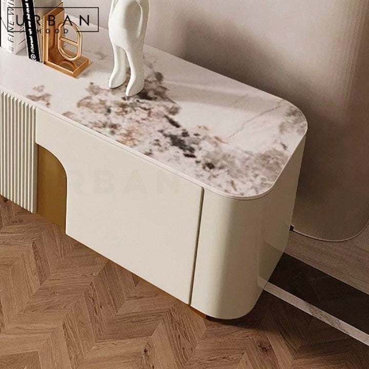 NASSER Modern Sintered Stone TV Console