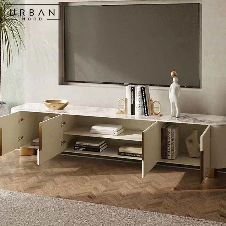 NASSER Modern Sintered Stone TV Console