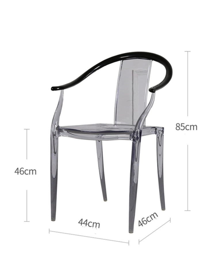 DUNCAN Designer Acrylic Dining Chair