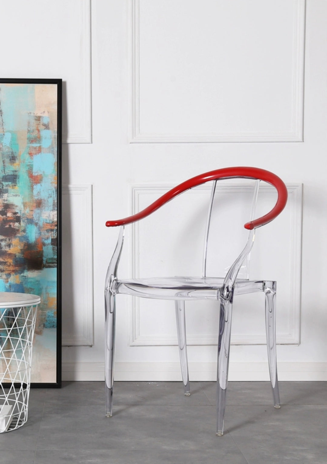 DUNCAN Designer Acrylic Dining Chair