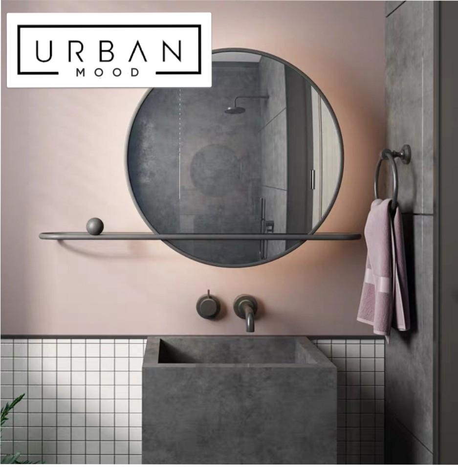 AVRIL Round LED Bathroom Mirror – Urban Mood
