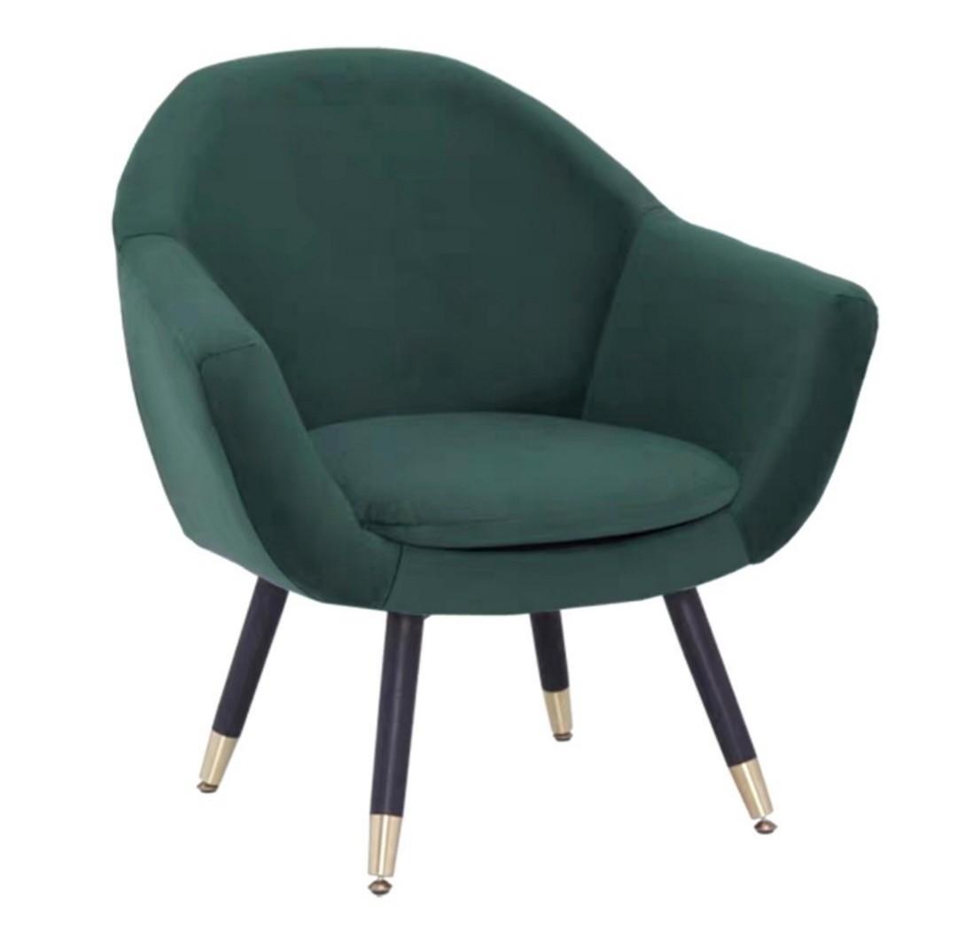 BLANCO Modern Velvet Lounge Chair