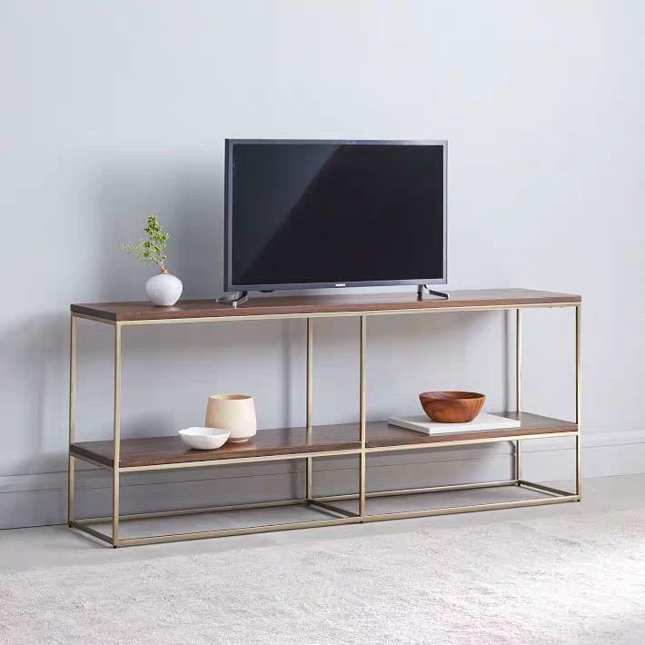 BRUNO Solid Ash Hallway Display Shelf