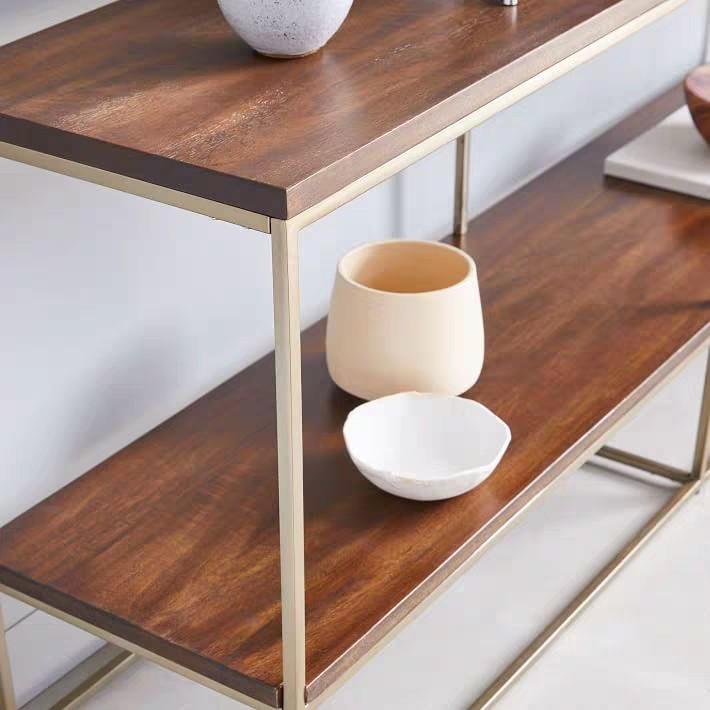 BRUNO Solid Ash Hallway Display Shelf