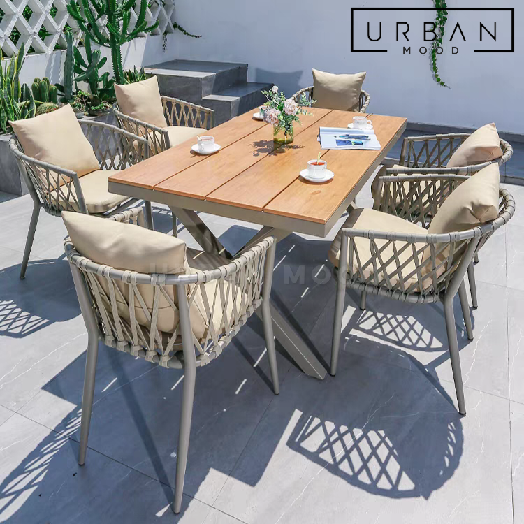 BENNETT Scandinavian Outdoor Table & Chairs